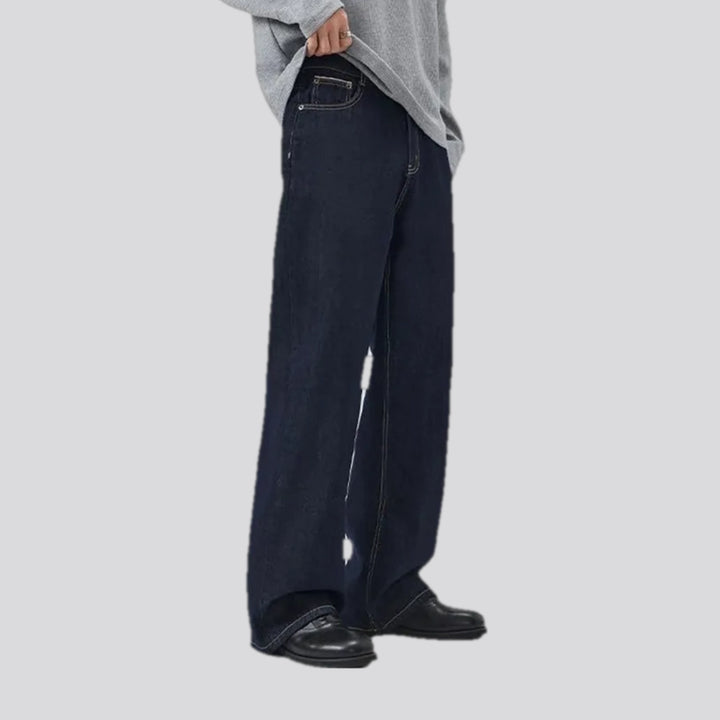 Midweight flare-leg men's jeans